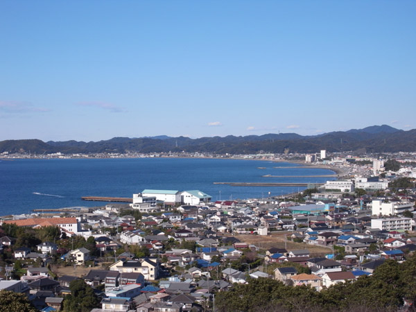館山城からの風景